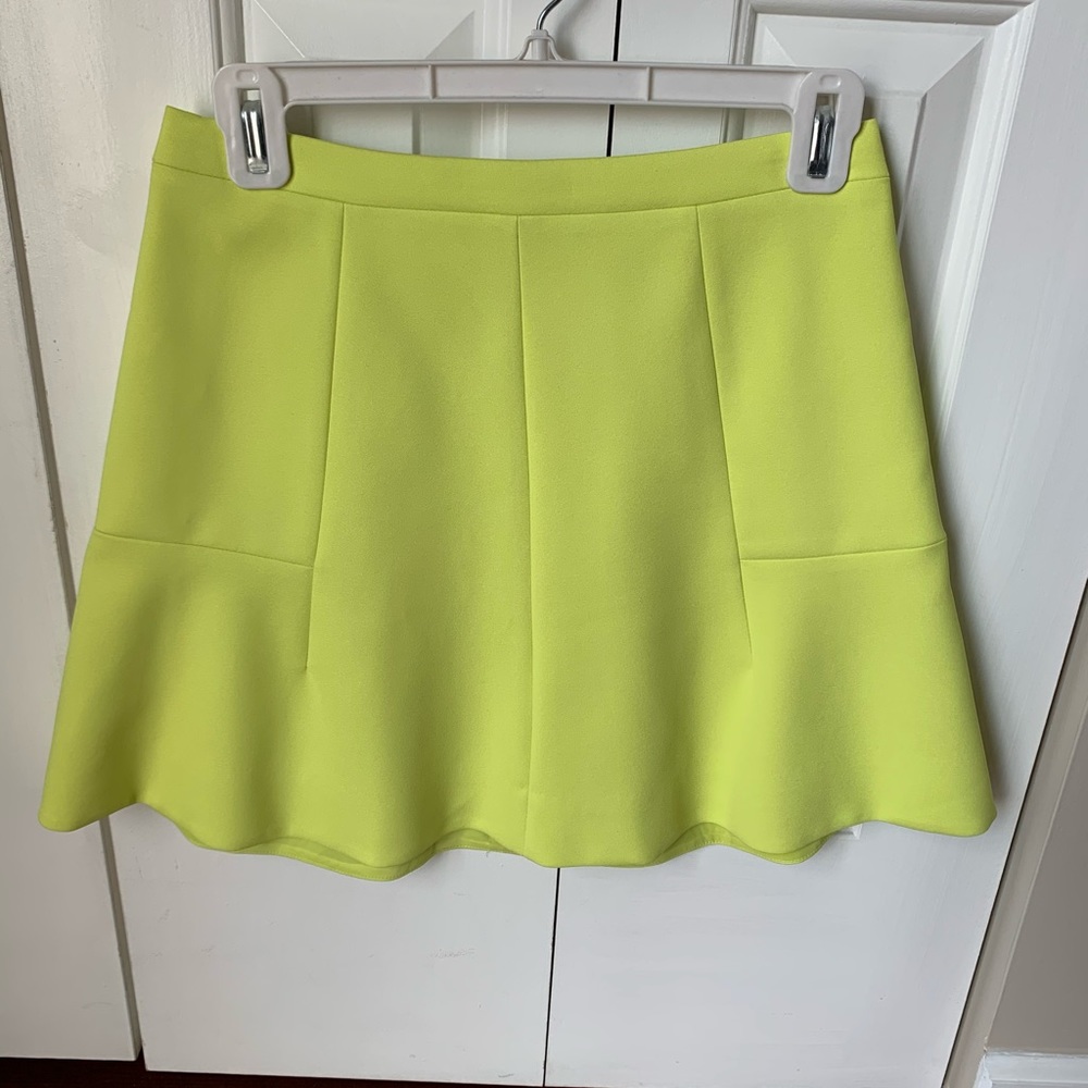 Bright Yellow Skirt